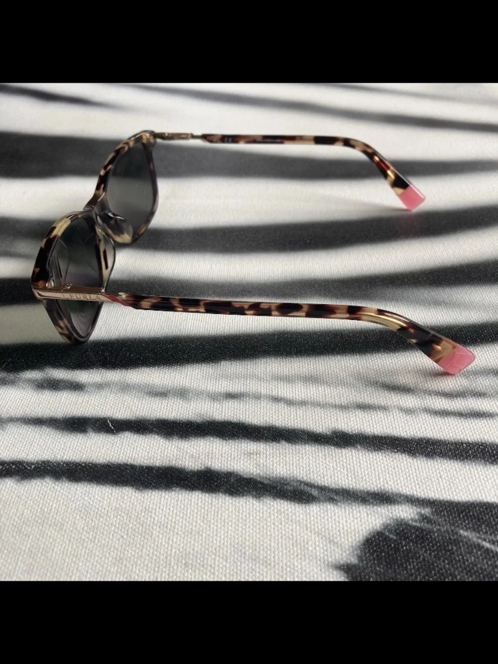 Furla Eyeglasses Frames Only Tortoise VFU434K Col.0909 53-15-135 Plastic